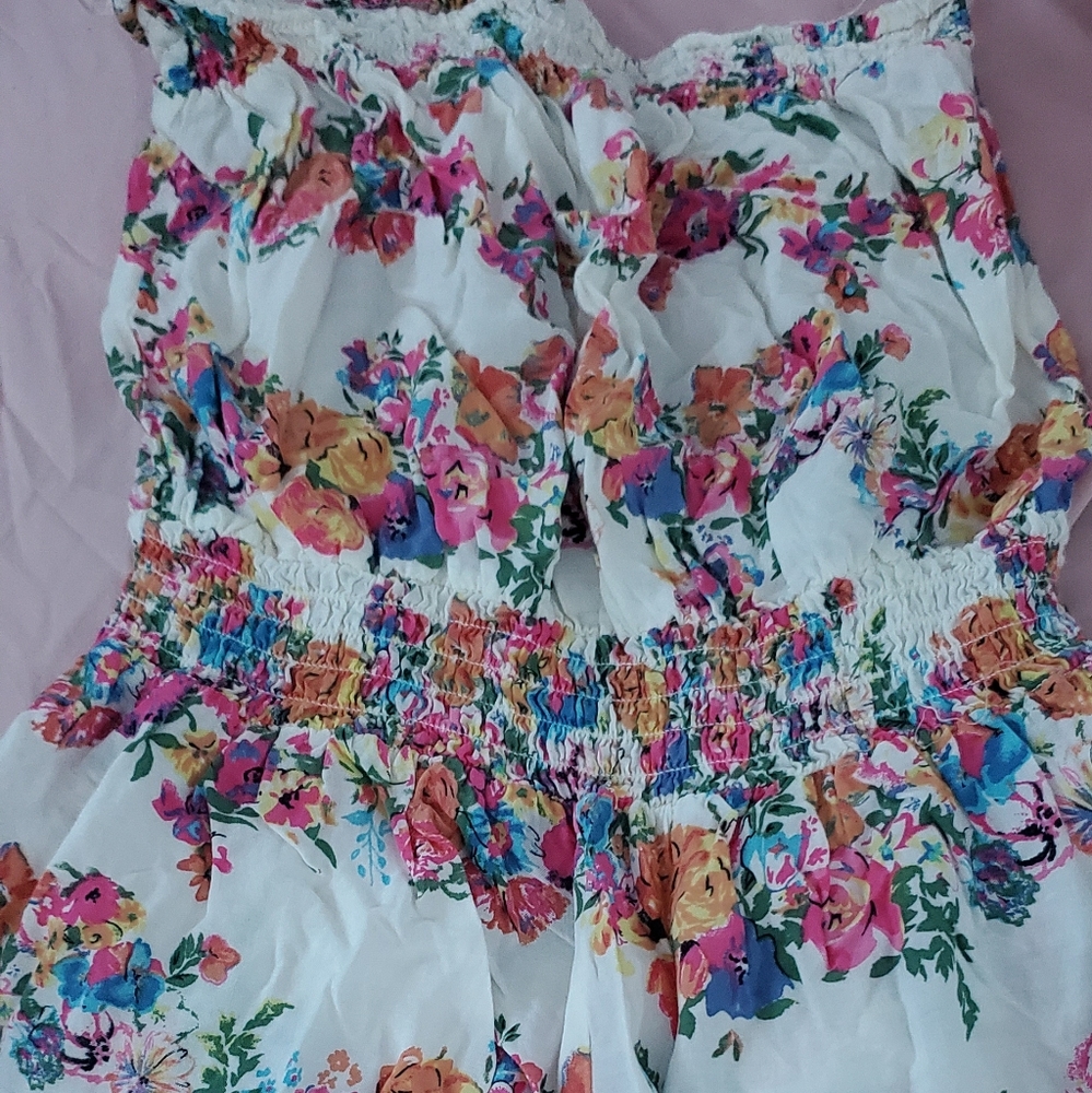 Strapless Romper